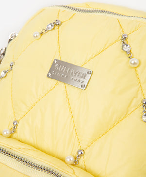 Gulliver Yellow Quilted Backpack for Girl Mini-Gelato