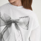Gulliver Girls White Tencel Sleeve Top for Girl Mini-Gelato