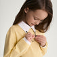 Gulliver Yellow Layered Blouse with Chains Gelato for Girl Mini-Gelato