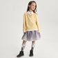 Gulliver Yellow Layered Blouse with Chains Gelato for Girl Mini-Gelato