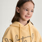 Gulliver Yellow Brushed Terry Hoodies for Girl Mini-Gelato