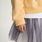 Gulliver Yellow Brushed Terry Hoodies for Girl Mini-Gelato