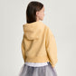 Gulliver Yellow Brushed Terry Hoodies for Girl Mini-Gelato