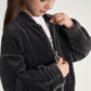 Gulliver Gray Melange Sweatshirt for Girl Mini-Gelato