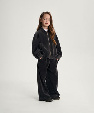 Gulliver Gray Melange Sweatshirt for Girl Mini-Gelato