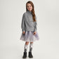 Gulliver Gray Melange Turtleneck for Girl Mini-Gelato