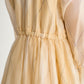 Gulliver Yellow Argyle Dress with Bow for Girl Mini-Gelato