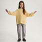 Gulliver Yellow Openwork Mohair Sweater with Sequins for Girl  Mini-Gelato