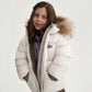 Gulliver Lilac Knitted Angora and Wool Hoodies for Girl Mini-Maine Coon