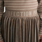 Gulliver Beige Pleated Velvet Skirt for Girl Mini-Maine Coon