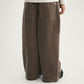 GulliverBeige Wide-Leg Velour Trousers for Girl Mini-Maine Coon