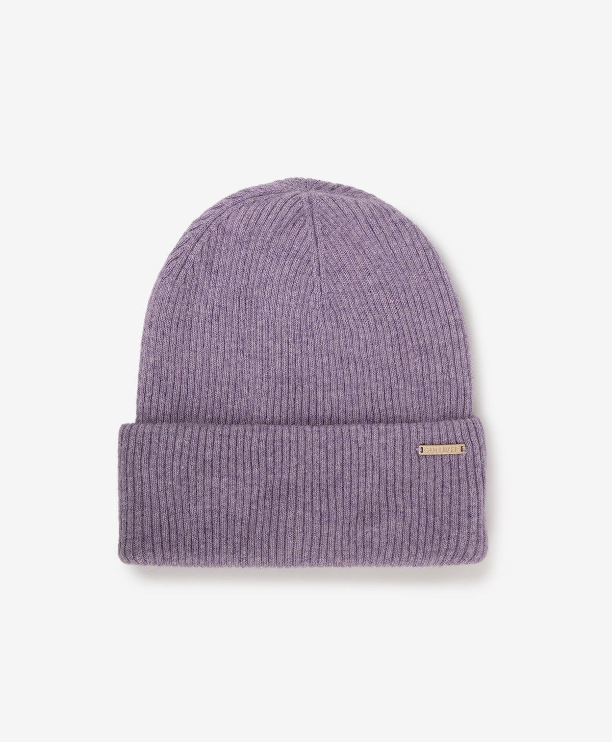 Gulliver Lilac Double-Layer Knitted Angora Hat for Girl Mini-Maine Coon