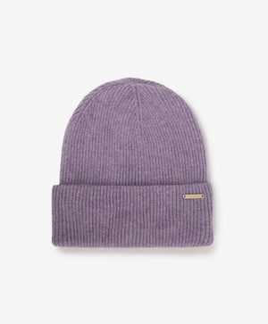 Gulliver Lilac Double-Layer Knitted Angora Hat for Girl Mini-Maine Coon
