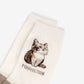 Gulliver Girls’ Multicolor Knee-High Socks-Pair Set for Girl Mini- Maine Coon