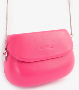 Gulliver Structured Pink Sling Bag for Girl Mini-Bubblegum