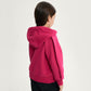 Gulliver Pink Fleece-Back Sweatshirt for Girl Mini-Bubblegum