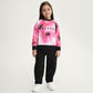 Gulliver Multicolor Sweatshirt with Watercolor Print for Girl Mini-Bubblegum