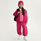 Gulliver Pink Fleece Jogger Pants for Girl Mini-Bubblegum