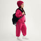 Gulliver Pink Fleece Jogger Pants for Girl Mini-Bubblegum