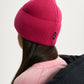 Gulliver Pink Knitted Hat with Print for Girl Mini-Bubblegum