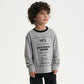 Gulliver Gray Printed Long sleeve T-shirt for Boy Mini- Gullliver FM