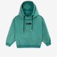 Gulliver Turquoise Hoodie with Distressed Details, Patch and Print for Boy Mini- Gullliver FM