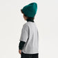 Gulliver Gray Knitted Turtleneck with Double-Layer Sleeves for Boy Mini- Gullliver FM