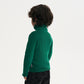 Gulliver Turquoise Knitted Turtleneck with Contrast Ribbed Texture for Boy Mini- Gullliver FM