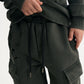 Gulliver Khaki Cargo Jogger Pants with Destroyed Effect for Boy Mini- Gullliver FM