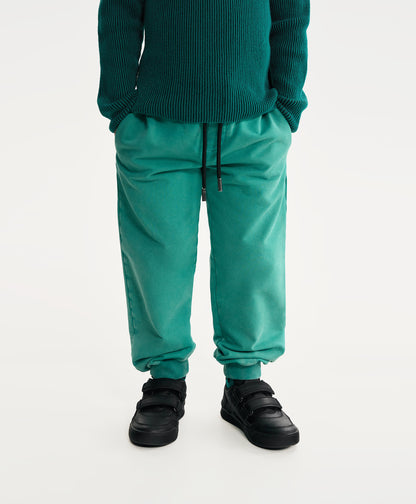 Gulliver Turquoise Jogger Pants with Distressed Details for Boy Mini- Gullliver FM