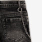 Gulliver Gray Straight-Leg Jeans with Distressed Details for Boy Mini- Gullliver FM