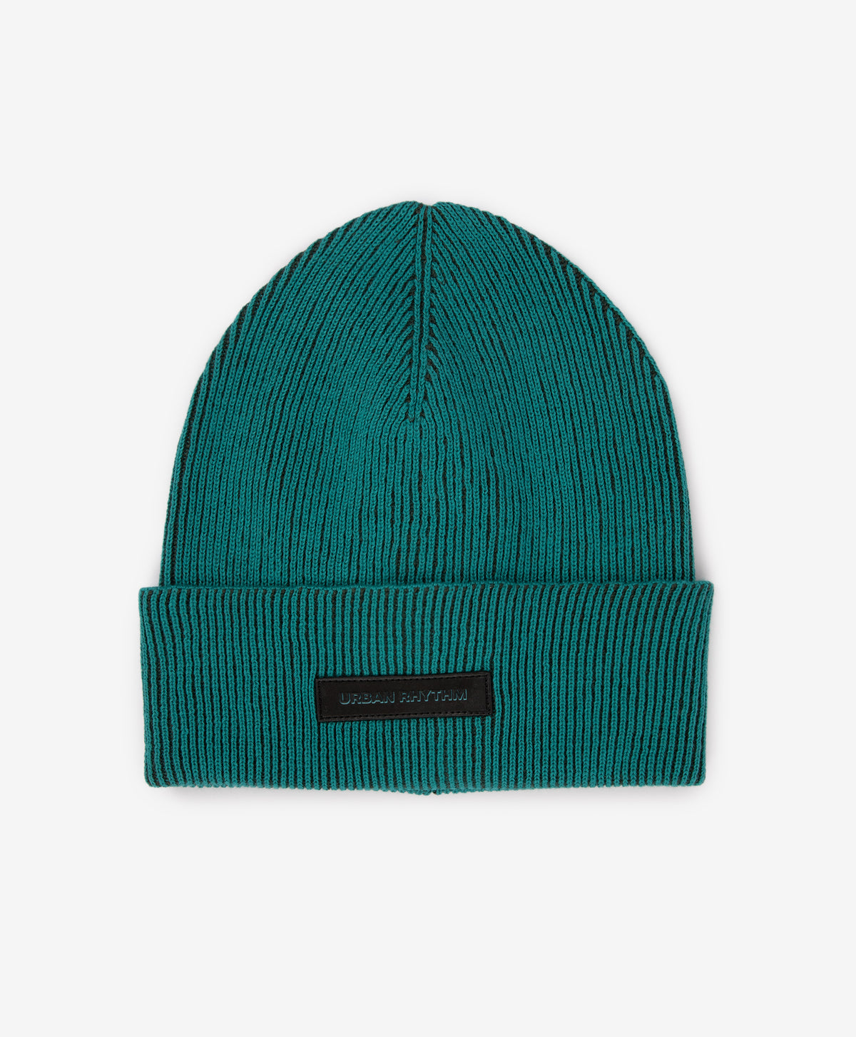 Gulliver Turquoise Knitted Beanie with Contrast Ribbed Texture for Boy Mini- Gullliver FM