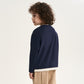 Gulliver Blue Layered-Effect Long-Sleeve T-Shirt with Print for Boy Mini- Monotyping