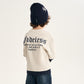 GulliverMilk Long-Sleeve T-Shirt with Layered Effect for Boy Mini- Monotyping
