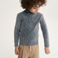 Gulliver Blue Knitted Turtleneck with Washed Effect for Boy Mini- Monotyping