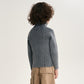 Gulliver Blue Knitted Turtleneck with Washed Effect for Boy Mini- Monotyping