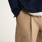 Gulliver Beige Textile Balloon Pants with Cargo Pockets for Boy Mini- Monotyping