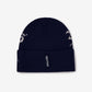 Gulliver Blue Knitted Beanie with Print for Boy Mini- Monotyping