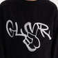 GulliverBoys’ Black Long-Sleeve T-Shirt with Graffiti Print for Boy Mini-Writer