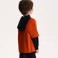 Gulliver Orange Long-Sleeve T-Shirt with Layered Effect for Boy Mini-Writer