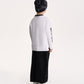 Gulliver White Long-Sleeve T-Shirt with Graffiti Print for Boy Mini-Writer