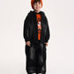 Gulliver Gray Fleece Sweatshirt with Distressed Details for Boy Mini-Writer