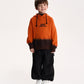 Gulliver Orange Hoodie with Built-In Knitted Balaclava and Gradient Effect for Boy Mini-Writer