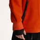 Gulliver Orange Fleece Zip-Up Sweatshirt for Boy Mini-Writer