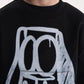 Gulliver Black Sweatshirt with Graffiti Print for Boy Mini-Writer