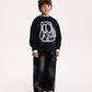 Gulliver Black Sweatshirt with Graffiti Print for Boy Mini-Writer