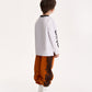 Gulliver Orange Jogger Pants for Boy Mini-Writer