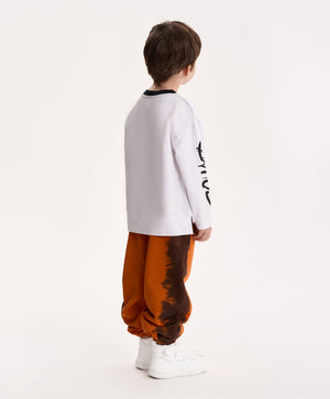 Gulliver Orange Jogger Pants for Boy Mini-Writer