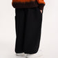 Gulliver Black Fleece Balloon Pants for Boy Mini-Writer