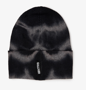 Gulliver Gray Merino Wool Knitted Tie-Dye Beanie for Boy Mini-Writer